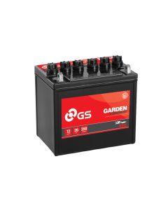 GS Yuasa GS-896 12V 26AH 250A Batteri for f.eks. Hage traktor + pol til venstre