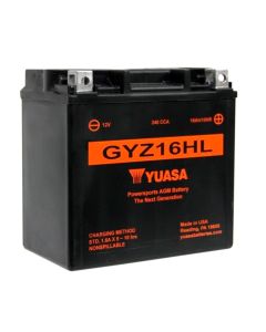 Yuasa GYZ16HL 12V AGM-batteri for motorsykkel