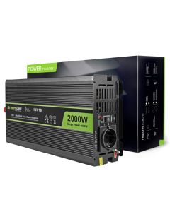 Green Cell Inverter for bil 12V til 220V, 2000W/4000W Modifisert sinus