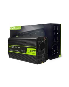Green Cell Inverter for lastebil 24V til 230V 1000W/2000W Ren sinus
