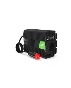 Grønn celleomformer for bil 12V til 230V, 150W/300W ren sinus