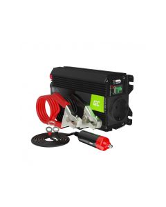 Green Cell Pro Inverter for CAR 24V til 230V 300W/600W Modifisert bihule