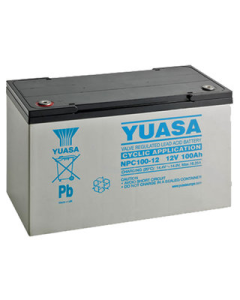 NPC100-12 - 12V 100ah Yuasa Syklisk kjærlighet