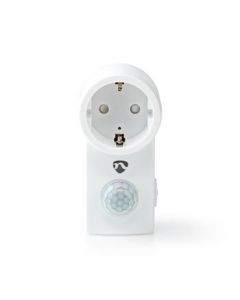 Nedis, Movement Detector Schuko Type F Justerbar innstillinger for tid, lys og følsomhet