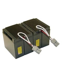 Erstatningsbatteri som tilsvarer APC RBC55 inkl. Pinner