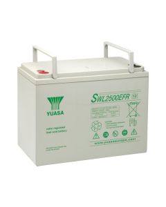 SWL2500EFR Yuasa blysyrebatteri (High-Drain spesielt for UPS-systemer) (Flammebestandig kasse)