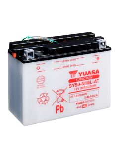 Yuasa SY50-N18L-AT 12V batteri for motorsykkel