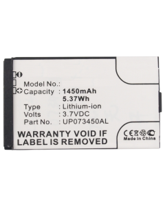 Batteri til CAT B25 - UP073450AL (kompatibel)