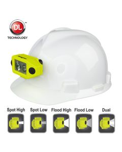 Nightstick XPP-5460GCX ATEX hjelmlykt med Dual-Light (200 lumen) LED