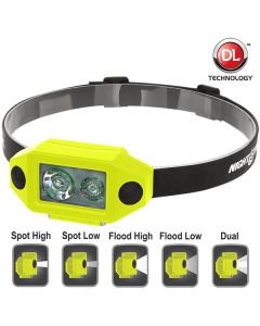 Nightstick XPP-5460GX ATEX hodelykt med Dual-Light (200 lumen) LED