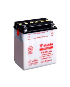 Yuasa YB14L-A (uten syre) 12V batteri for motorsykkel