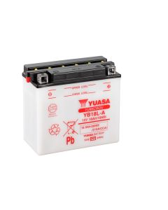 Yuasa YB18L-A 12V batteri for motorsykkel