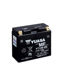 Yuasa YT12B-BS 12V AGM-batteri for motorsykkel