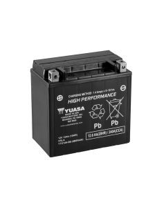 Yuasa YTX14H-BS 12V AGM-batteri til motorisk
