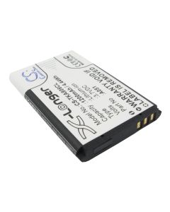 Batteri for Telefunken Camera FHD 170/5 - 1200mAh