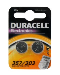 Duracell SR44 / D357 - Sølvoksid (2 PC)