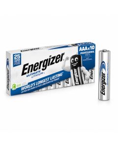 Energizer Ultimate Lithium L92 / AAA B2B-batterier (pakke med 10 stk.)