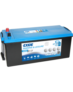Exide Marine and Leisure EP1500 Dual AGM Battery - 12V 180AH (20H)