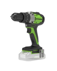 Greenworks, GD24DD60, Slagbormaskin 60Nm, 24V, m/Bæltekrok, uten batteri og lader