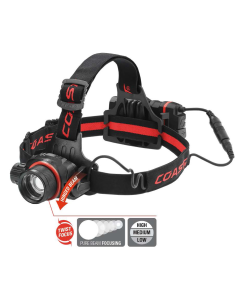 Coast HL8R oppladbar hodelykt 800 lumen - i gaveeske