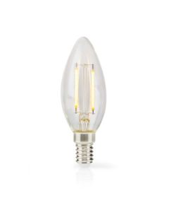 LED -LAMP PEAR E14 | Stearinlys | 2 w | 250 LM | 2700 K | Hot hvit | 1 stk. | Helt klart