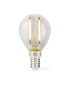 LED -LAMP PEAR E14 | G45 | 2 w | 250 LM | 2700 K | Hot hvit | 1 stk. | Helt klart