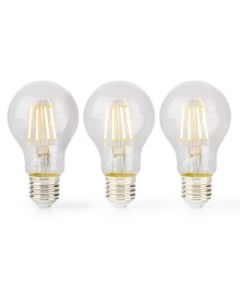 LED -agly Pear E27 | 4 w | 470 LM | 2700 K | Hot hvit | 3 stykker.