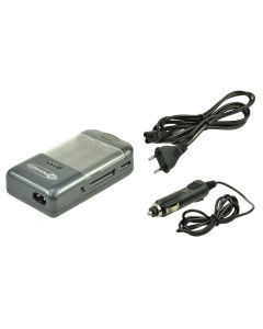 Universal Battery Charger for AA og AAA, samt kamerabatt