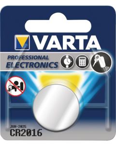 VARTA CR2016 Knappcellebatteri - 1 stk.