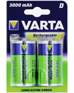 VARTA POWER ACCU D / R20 / MONO (2 PCS) 3000mAh batteri