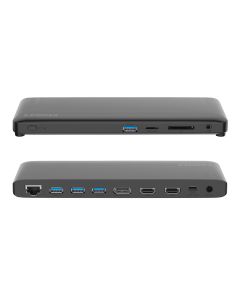 2-Power USB-C Triple Display 100W PC 4K MST Docking Station