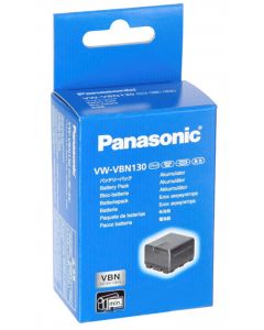 VW-VBN130E-K-batteri for f.eks. Panasonic HC-X800 (original)