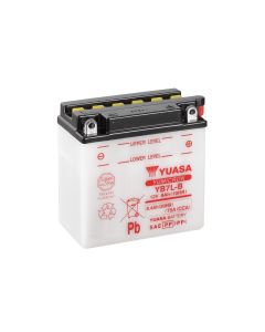 Yuasa YB7L-B 12V batteri for motorsykkel