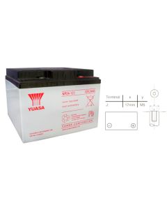 Yuasa NP24-12I - 12V - 24AH