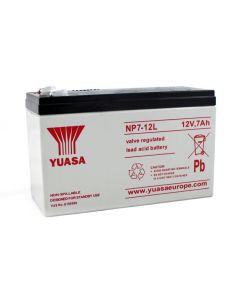 NP7-12L Yuasa Lead Battery - 12V 7Ah (6,3mm)
