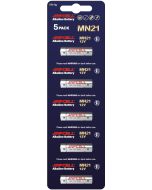 Japcell MN21 / E23 / 23A Batteri - 5 Stk.