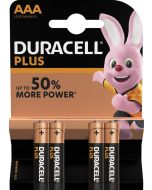 Duracell AAA / MN2400 / LR03 pluss strøm (4 stk)